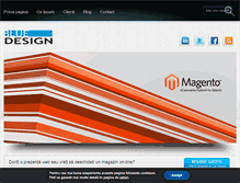 Tablet Screenshot of blue-design.ro